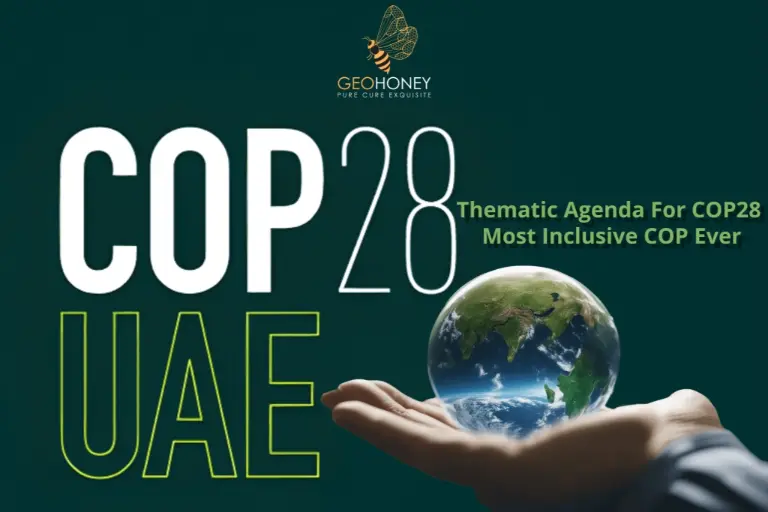Thematic Agenda for COP28 "Accelerating an equitable energy transition,